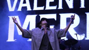 El regreso de Valentino Merlo a Rosario fue una celebración de su éxito y su conexión con le genteFoto: Matias Ottonelli / La Capital