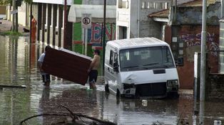 Un muerto en Chubut por las lluvias y fuertes vientos