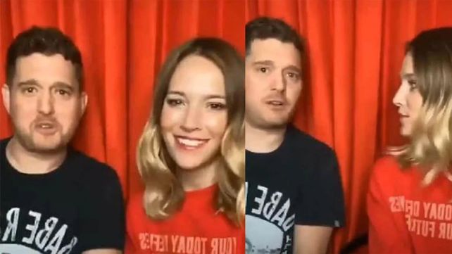 Los agresivos gestos de Michael Bublé hacia Luisana Lopilato que generaron polémica en las redes