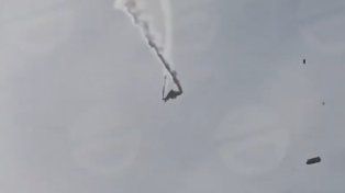 Un avión militar turco se estrelló en Georgia con 20 personas a bordo