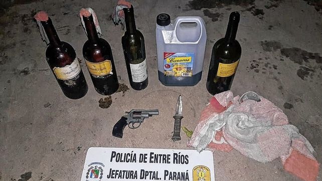 Paraná: con bombas molotov una familia planificaba atacar a otra