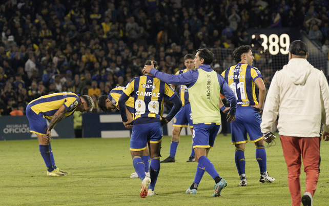 Los jugadores de Central no tienen consuelo