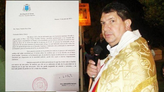 El cura Escobar Gaviria fue condenado a 23 años de cárcel por abuso sexual de menores y ahora la Iglesia lo sancionó.