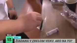 Un chef fue agarrado in fraganti tratando de drogarse en televisión