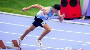 lián Larregina ganó su serie de repechaje, con 45.36, y es semifinalista en los 400 metros.