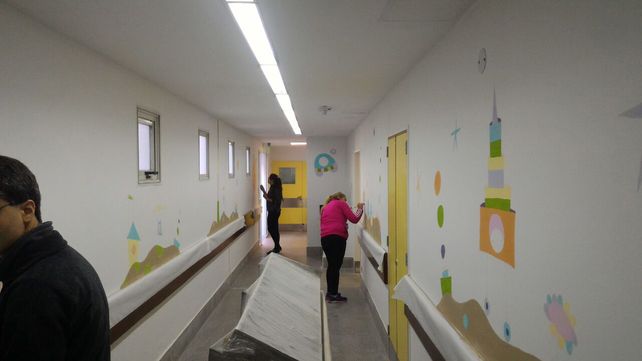 Ambiente amigable. La intervención busca generar la sensación de atravesar un espacio amistoso.