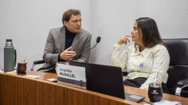 Jorge Fernández y Jorgelina Mudallel