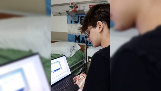 El nadador Matías Bottoni mejora y ya pasa los fines de semana fuera de la clínica