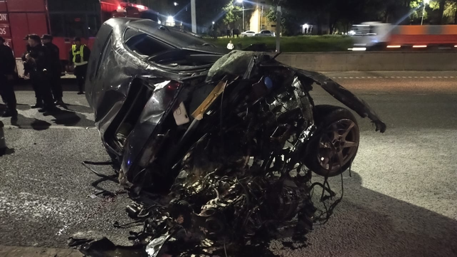 Falleció un joven automovilista en un vuelco en Circunvalación