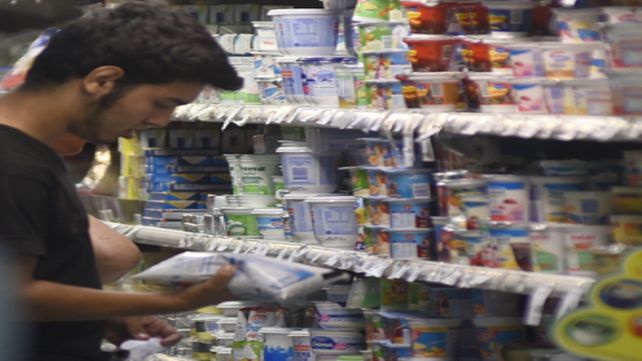 Góndolas.&nbsp; En el primer trimestre del año la inflación mantuvo su dinámica acelerada.&nbsp;