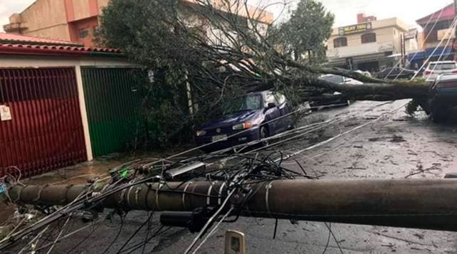 VIDEO: Impresionante granizada en Uruguayana