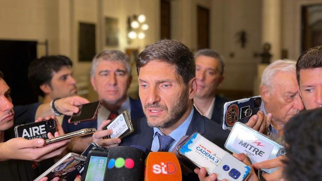 El gobernador electo de la provincia de Santa Fe.