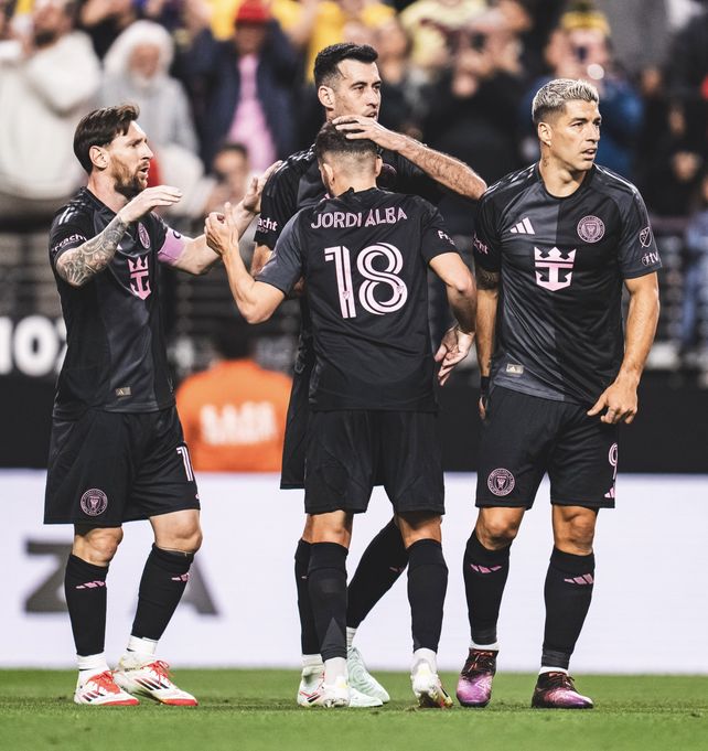 Lionel Messi, Sergio Busquets, Jordi Alba y Luis Suárez forman el cuarteto de lujo de Inter Miami.