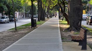 Bulevar Gálvez ya luce renovado