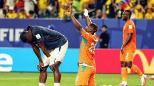 Ecuador perdió 1-0 frente a Costa de Marfil.