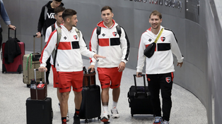 La delegación de Newells arribó al aeropuerto de Miami para disputar el amistoso ante el Inter Miami de Lionel Messi.
