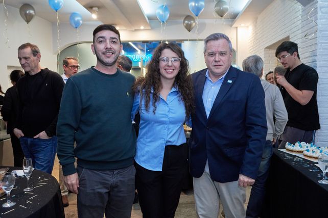 Hugo Barbeito, Sofía Salvi y Ricardo Terán