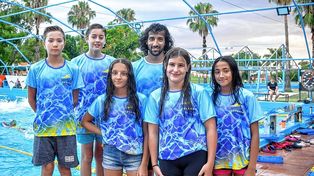 Los&nbsp; chicos de Paracao que formarán parte de la competencia.&nbsp;