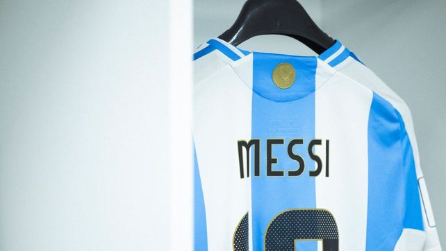 La camiseta de Lionel Messi