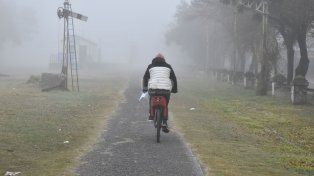 Martes gris, húmedo y con mucha neblina en la ciudad de Santa Fe