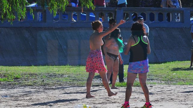 Las fotos del tetazo paranaense
