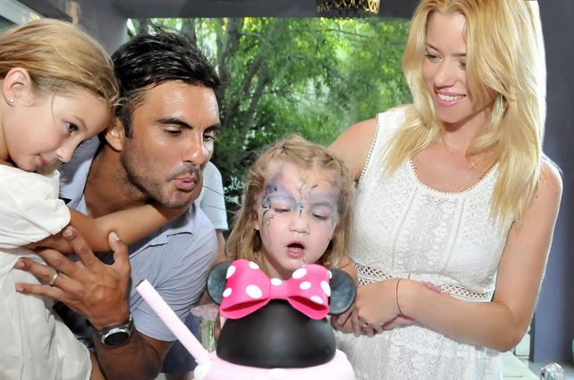 El cumpleaños de Allegra, la hija de Nicole Neumann y Cubero