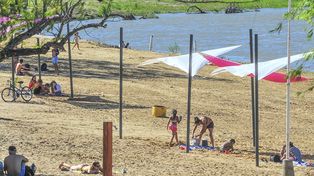 Las playas públicas de Paraná están listas para tomar sol
