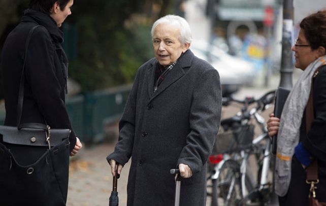 Personaje. Cornelius Gurlitt en sus últimos años. Falleció a los 81.
