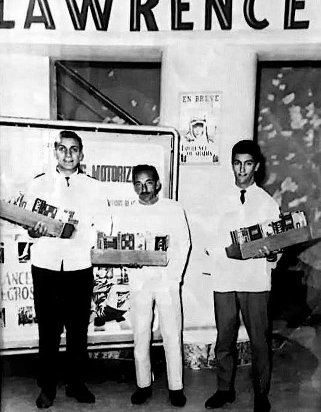 Bomboneros del cine Echesortu, 1960.