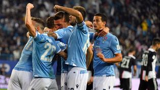 Lazio amargó a Juventus y ganó la Supercopa italiana