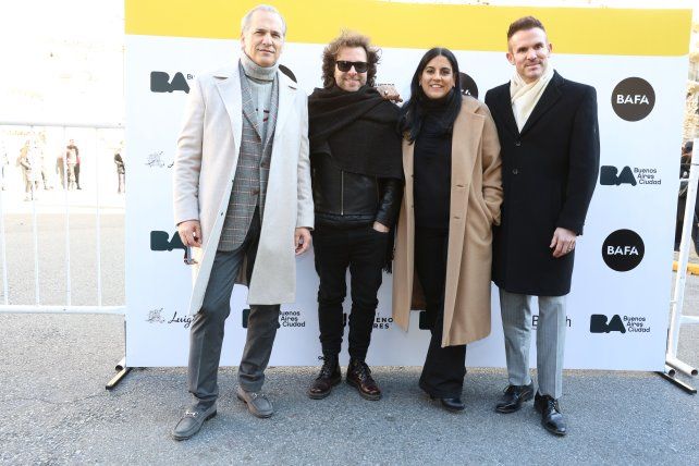 Javier iturrioz, Julian Mizrahi, Maria Guedes Caruso y Sebastian Calfun