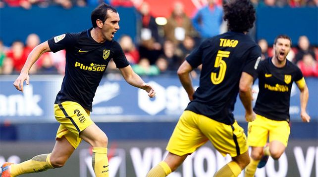 El equipo de Simeone volvió al triunfo en la liga tras golear al Osasuna