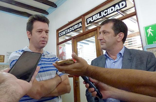 Kueider se reunió con los trabajadores de LT11 en Concepción