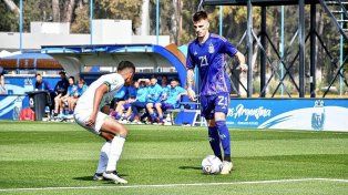 Zenón fue titular en el Sub 23