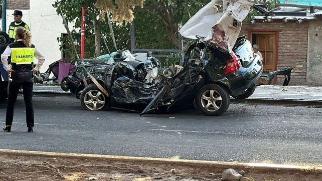 Dos hermanos y sus dos amigos murieron en un violento choque ocurrido en Godoy Cruz