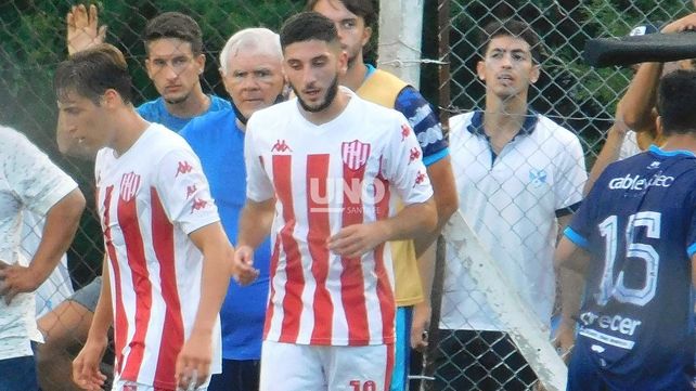 Javier Hussemi jugó un buen partido ante Ciclón Racing