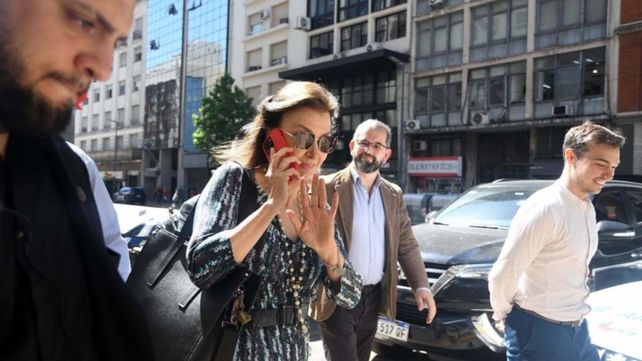 Diana Mondino habló tras la reunión que mantuvo con Javier Milei en un hotel de Buenos Aires.