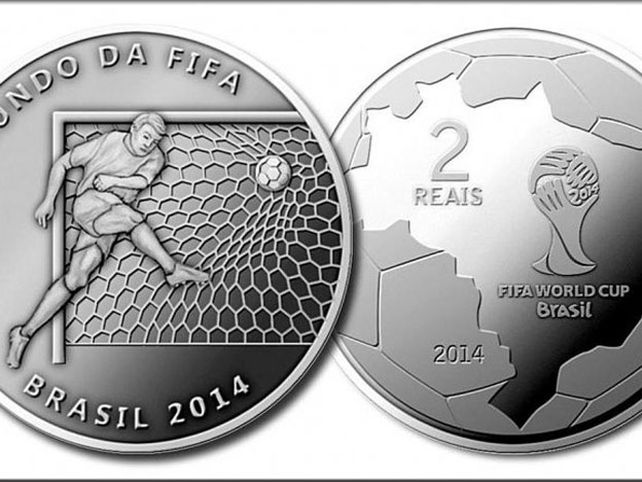 Brasil agota en un día monedas conmemorativas del Mundial
