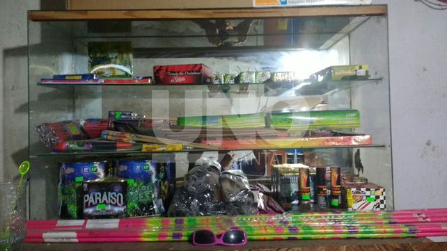 Secuestraron pirotecnia ofrecida por una red social sin ninguna habilitación