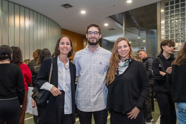 Cira Maiorano, Andrés di Salvo y Andrea Valcuesta    