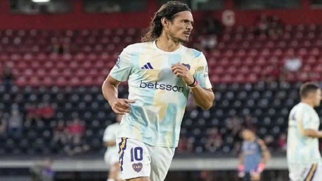 Boca versus Newells: Edinson Cavani