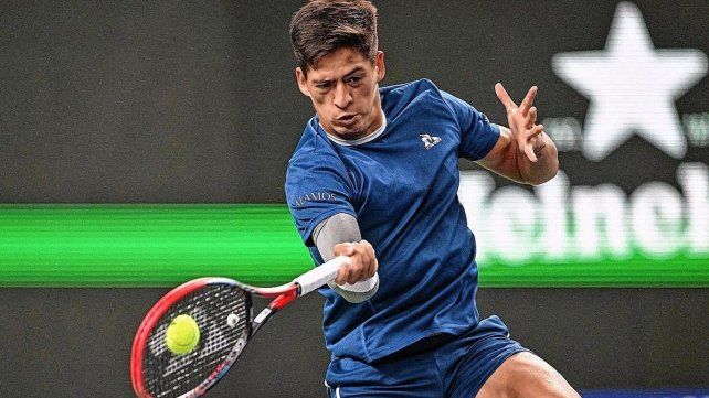 Sebastián Báez perdió en el debut del ATP de Basilea y no levanta en el circuito