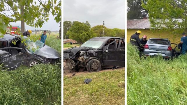 Se registró una colisión entre dos vehículos sobre Ruta Nacional 12