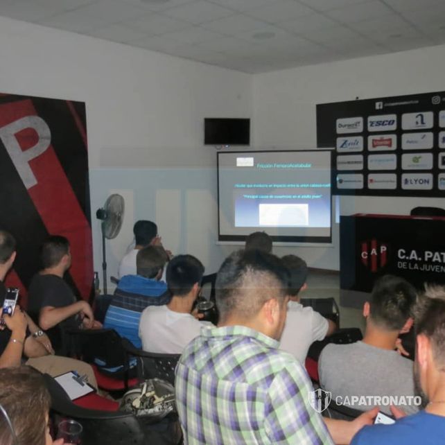 La última vez. El Led estuvo hasta hace pocos días en la sala de prensa.