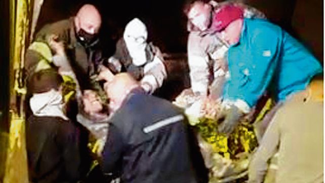 Los&nbsp;recolectores&nbsp;intervinieron r&aacute;pidamente en el rescate.