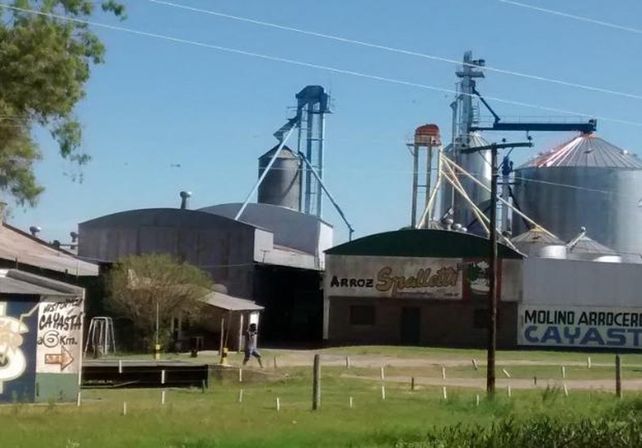 Escena final. Una arrocera fue el lugar donde lograron encontrar a Lanatta y Schillaci