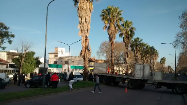 Vecinos de zona norte se manifestaron por la inseguridad y volverán a reunirse el jueves