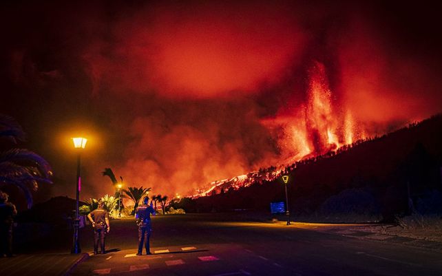 La erupción del volcán de La Palma en imágenes