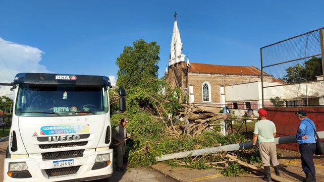 Uno de los departamentos más afectados por la tormenta fue La Paz con daños en Santa Elena y Alcaráz.&nbsp;Foto: La Sexta