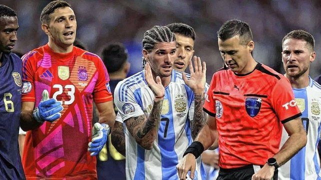 La Conmebol dio a conocer el diálogo del VAR en el empate que se convalidó de Ecuador sobre Argentina.